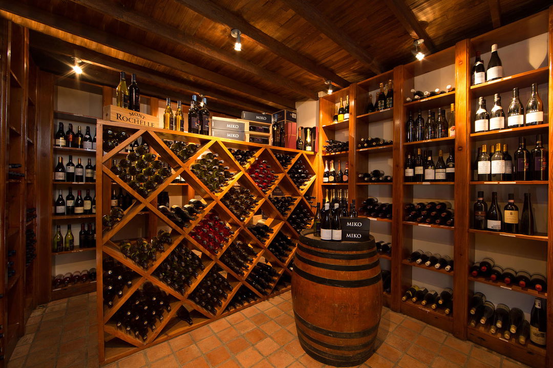 wine shop stocked at Mont Rochelle Wine Estate