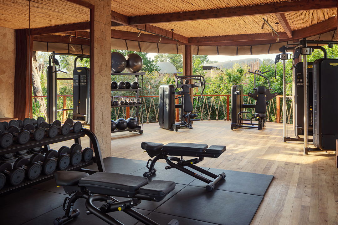 gym area of ritz carlton masai mara
