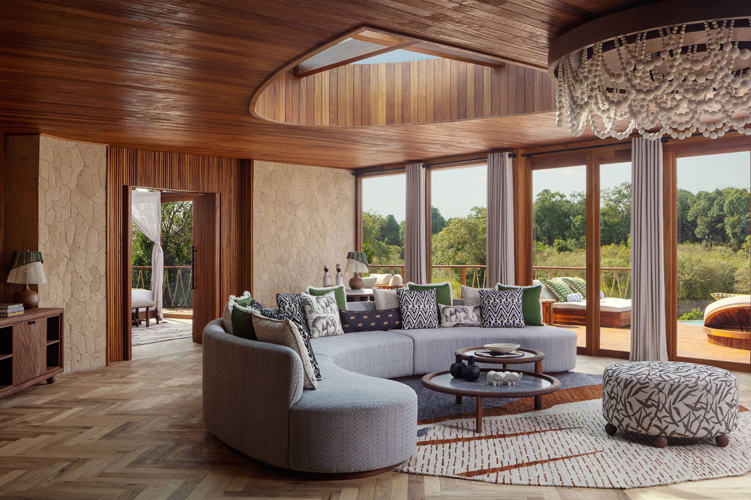 lounge area at ritz carlton masai mara
