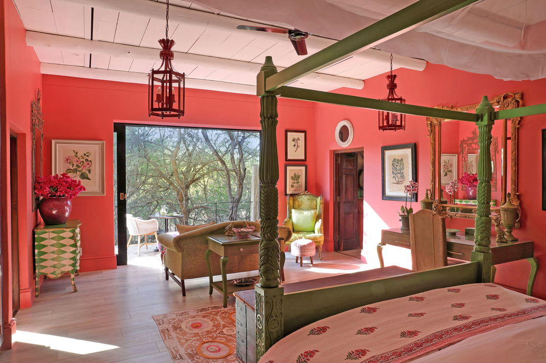 interior of room at Africa house royal malewane