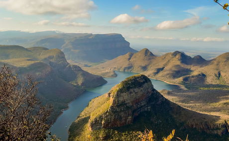 aerial view of the blyde river canyon aerial view of the blyde river canyon