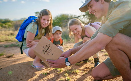 ranger teaching children about the bush at royal malewane ranger teaching children about the bush at royal malewane