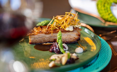 gourmet food plated at waterside lodge royal malewane gourmet food plated at waterside lodge royal malewane