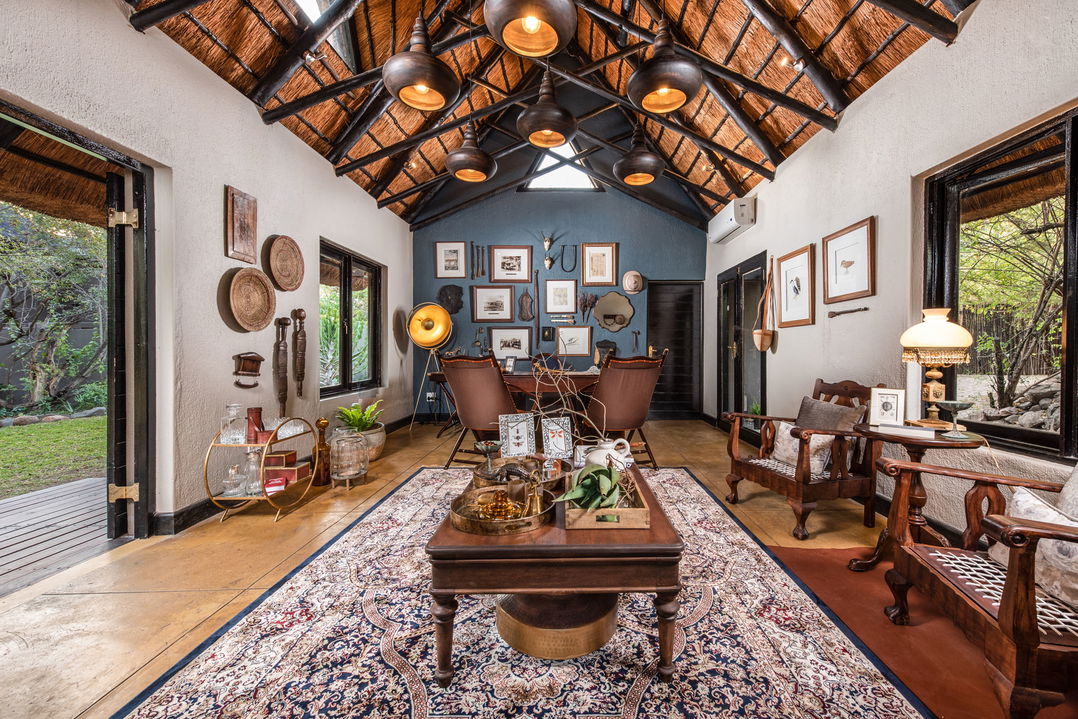 main foyer of selati camp sabi sabi