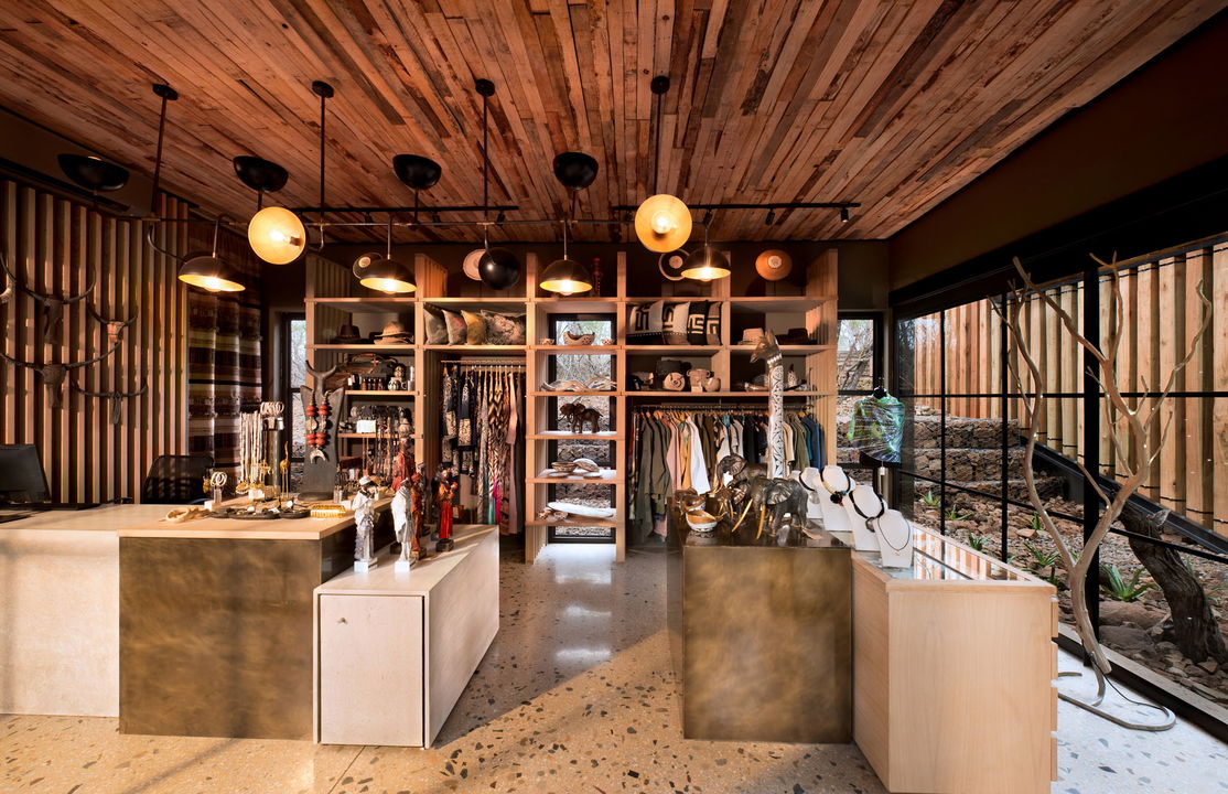 shop area at &Beyond Tengile River Lodge Sabi Sands
