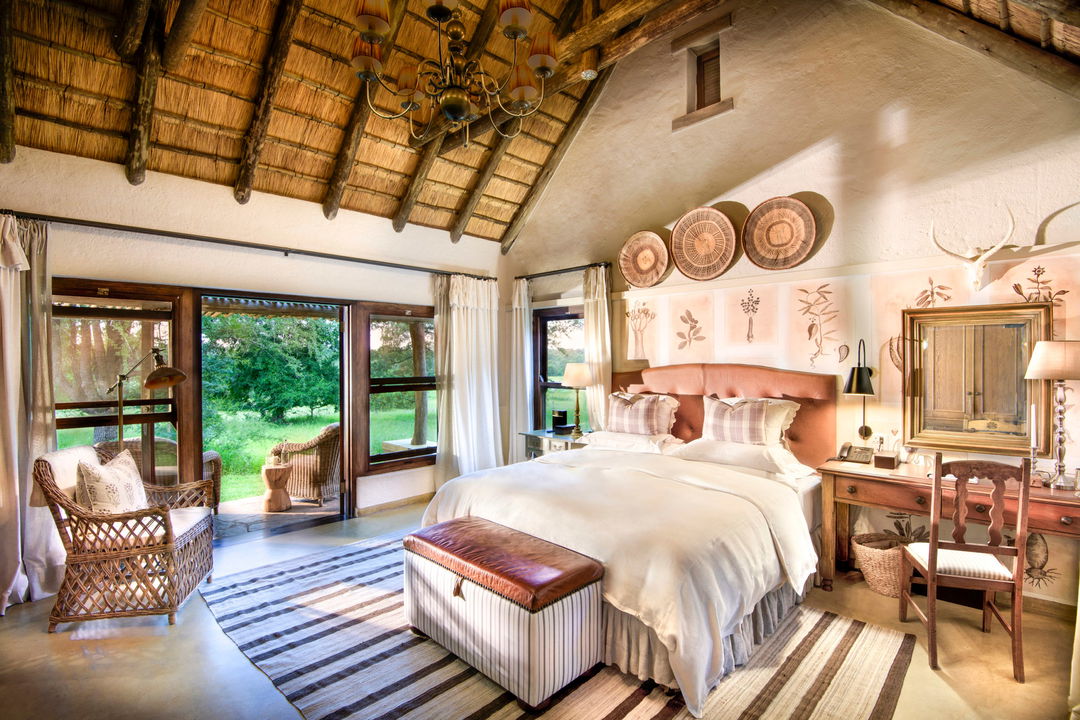 interior view of room at singita castleton villa
