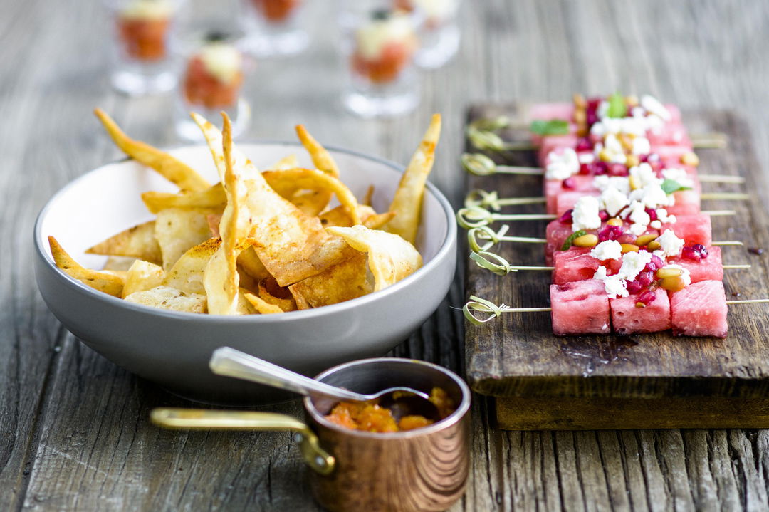 gourmet food plated at singita castleton lodge