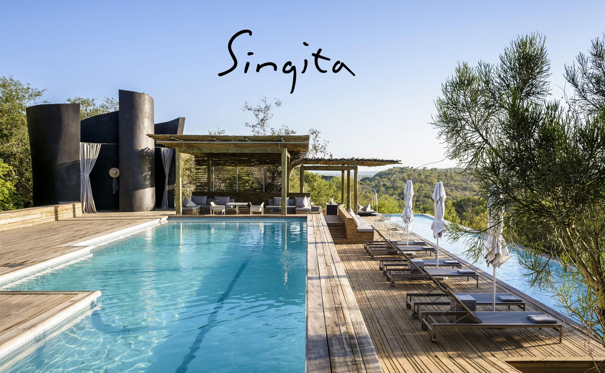 singita lebombo lodge main pool with deck chairs and views singita lebombo lodge main pool with deck chairs and views