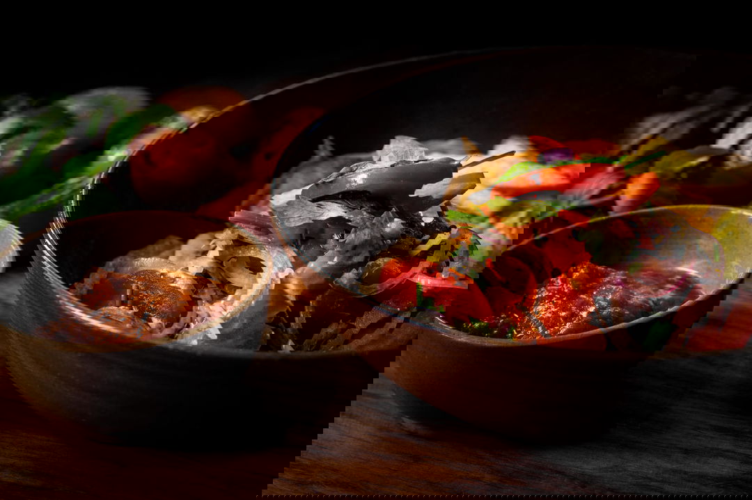 food dishes served at Singita Sasakwa lodge in Serengeti