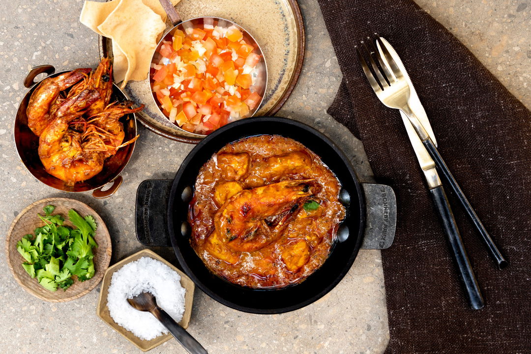 gourmet food plated and served at Singita Sasakwa lodge in Serengeti
