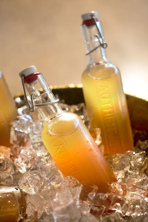 drinks in ice bucket at &Beyond Tengile River Lodge Sabi Sands