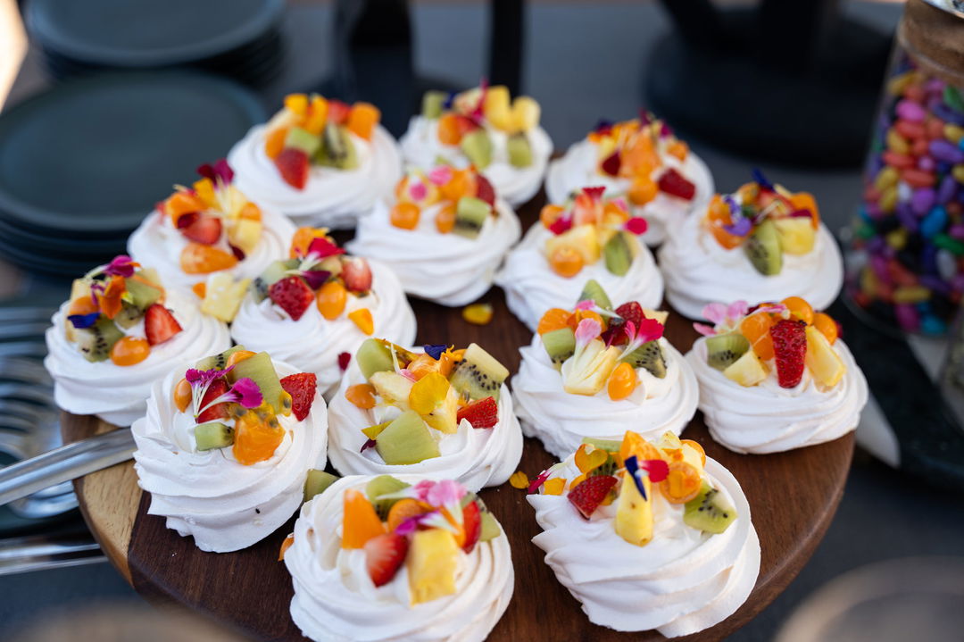 sweets on table for guests at thornybush simbambili