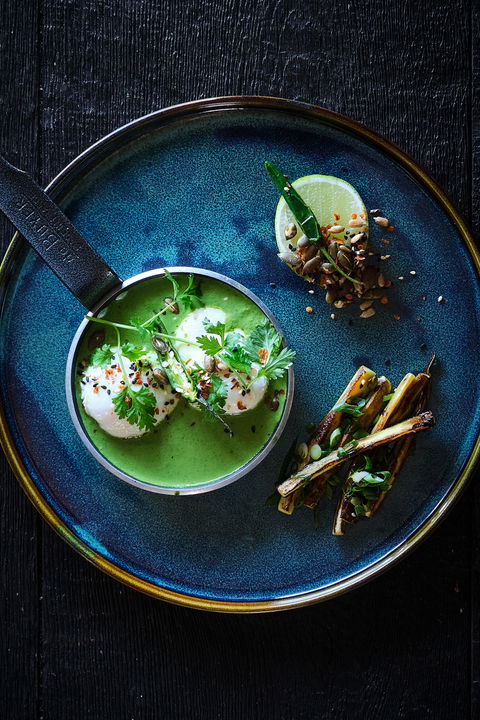 gourmet food dishes plated at Xigera Lodge Botswana
