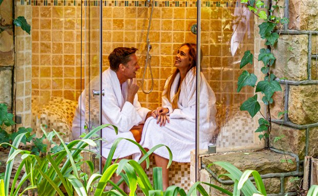 Garden Steam Room at Le Grand Jardin