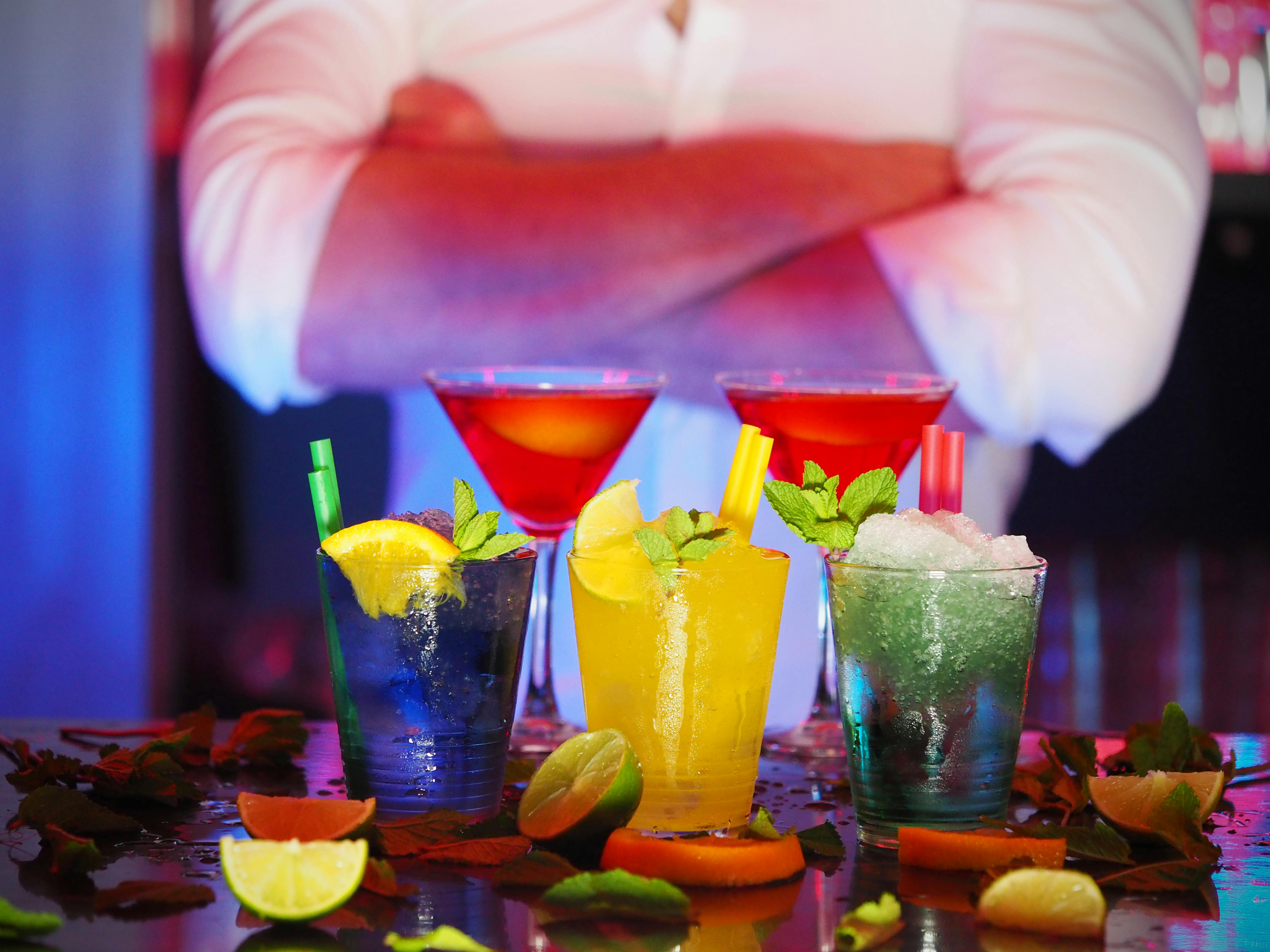 Cocktails at Sodwana Bay Lodge