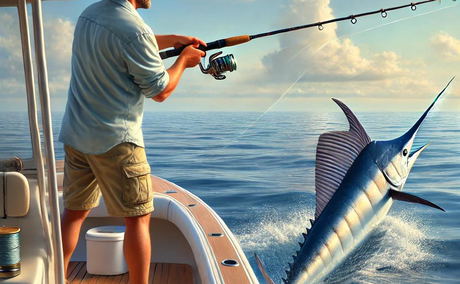 Marlin fishing with Magnum Charters in Sodwana Bay