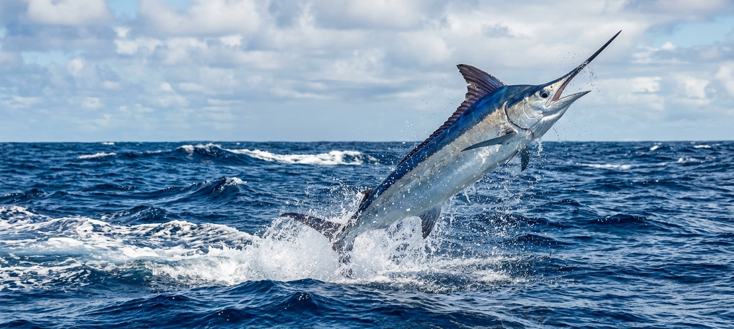 Marlin on the line