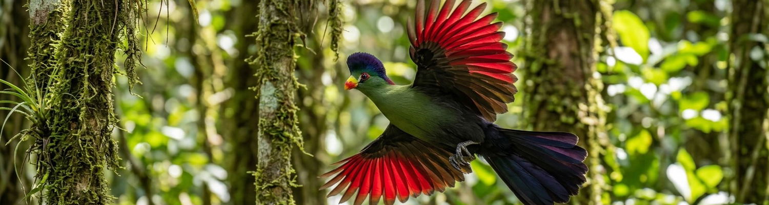 The Purple-crested Turaco