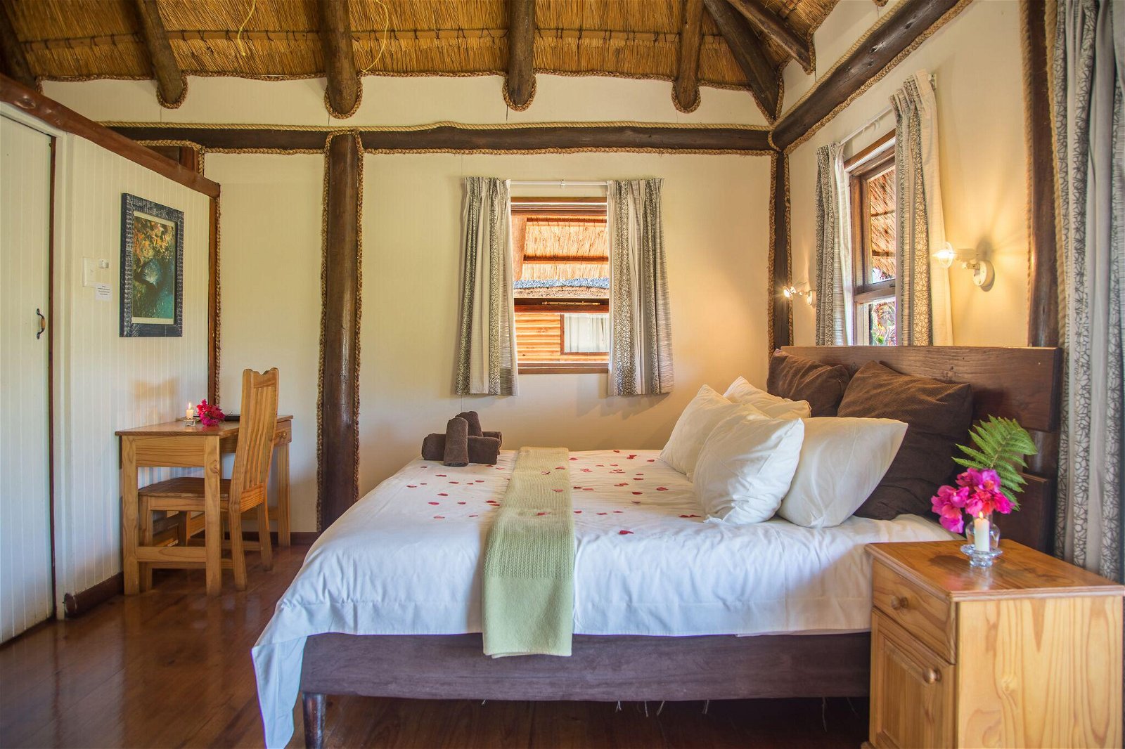 Soak up rustic comfort