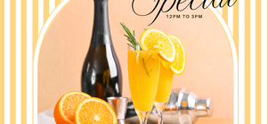 Bottomless Mimosa Sundays 
