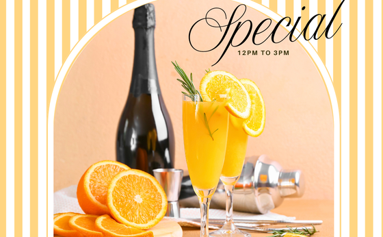 Bottomless Mimosa Sundays 