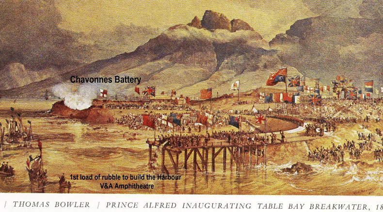 Chavonnes Battery, Cannon firing, V&A Waterfront, Prince Alfred