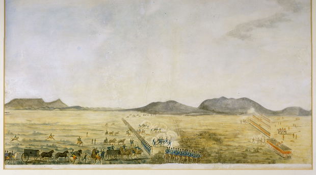 Battle of Blaauwberg by an unknown artist Iziko William Fehr Collection Battle of Blaauwberg by an unknown artist Iziko William Fehr Collection