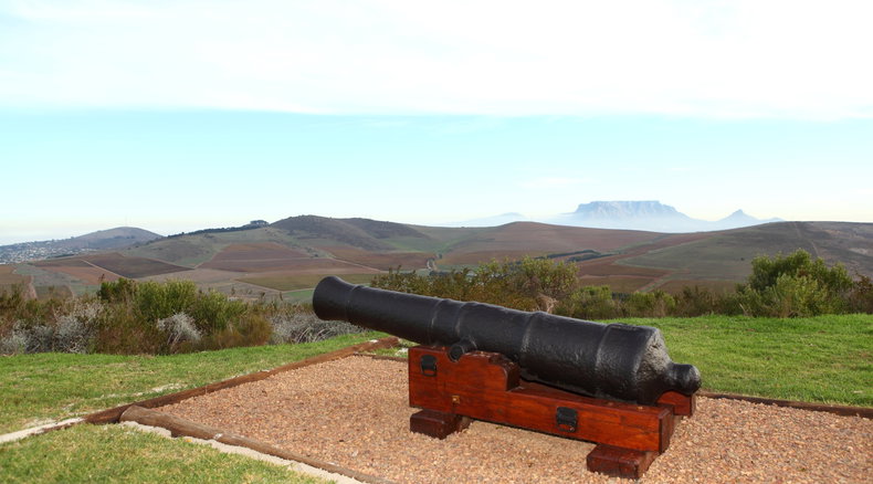 Cannon at Bloemendal Chavonnes Battery 