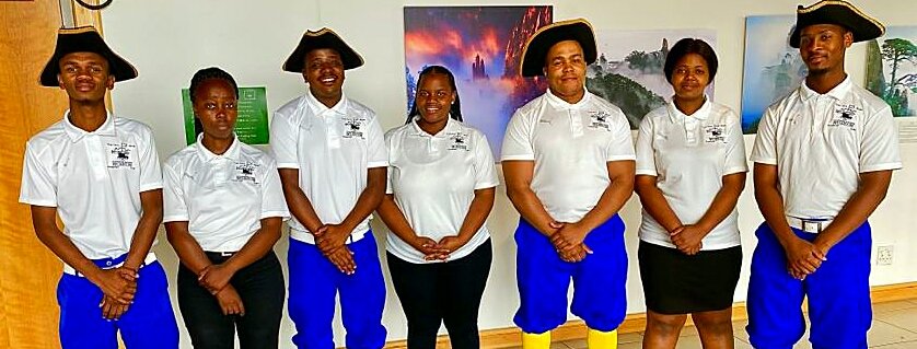 Interns, Chavonnes Battery Museum, CPUT, V&A Waterfront