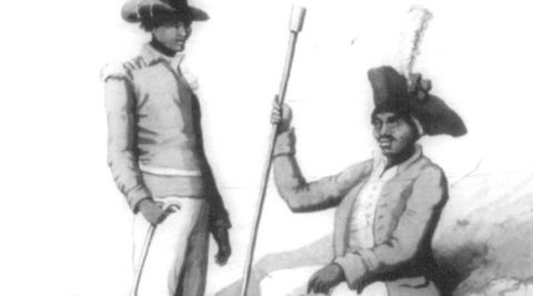 Khoisan soldiers, Cape Corps, Military, VOC