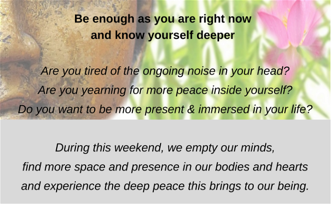 21-23 April Healing Retreat - The Art of Presence