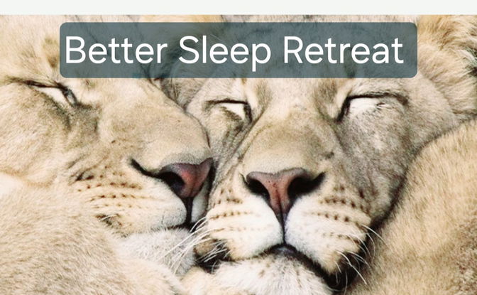 Better Sleep Retreat