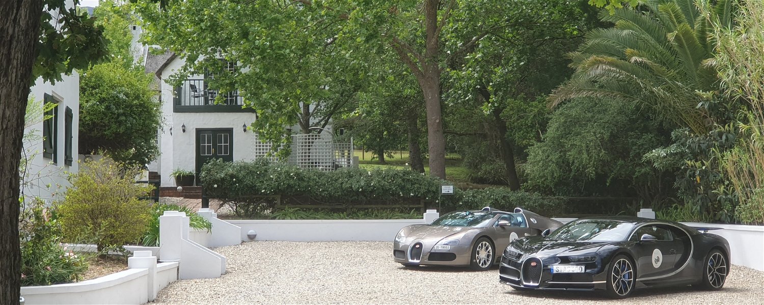 Bugatti - Swellendam South Africa De Kloof Luxury estate boutique hotel and spa