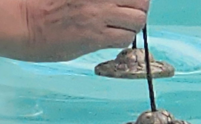 Floating Pool Gong Sound Experience