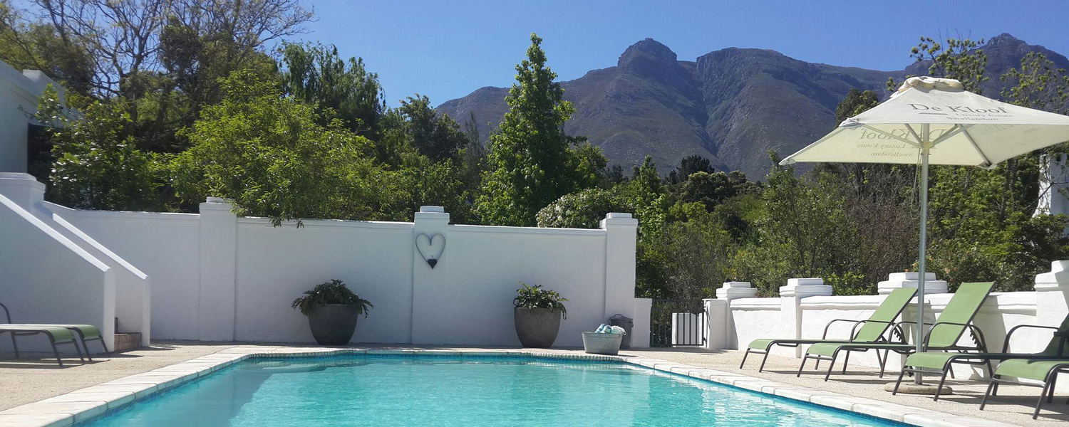 pool spa yoga wim hof healing wellness retreat area at 5 star De Kloof Luxury Estate boutique hotel and spa Swellendam Western Cape cape town South Africa