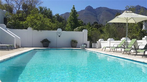 pool spa yoga healing wellness retreat area at 5 star De Kloof Luxury Estate boutique hotel and spa Swellendam Western Cape cape town South Africa