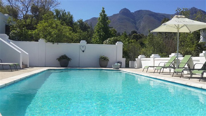 pool spa yoga wim hof healing wellness retreat area at 5 star De Kloof Luxury Estate boutique hotel and spa Swellendam Western Cape cape town South Africa