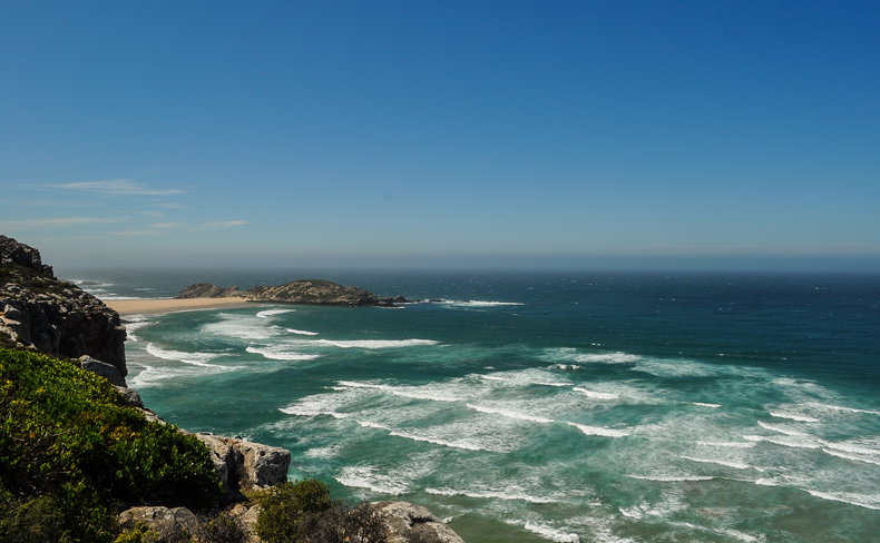 Robberg Nature Reserve coastline and beach, Plettenberg Bay
