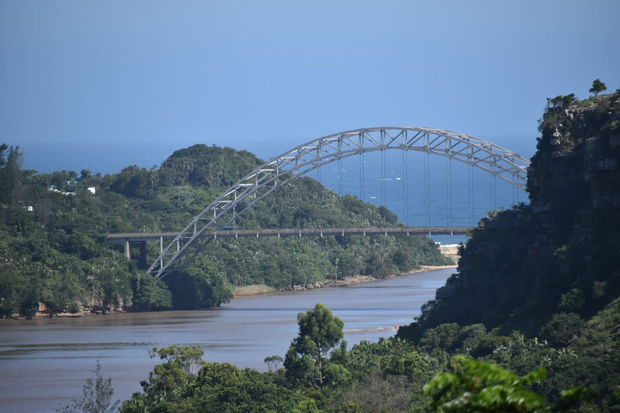 Views of the river from Umtamvuna View Cabanas