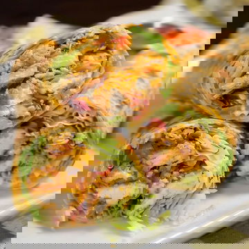 Chicken Wrap @ Giney's