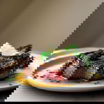 Sirloin to perfection @ Giney's