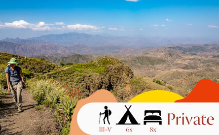 Trek the highest peaks at the Horn of Africa