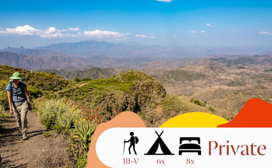 Trek the highest peaks at the Horn of Africa