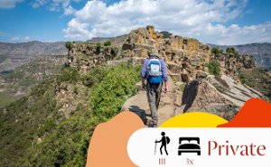 Hiking the Lasta Mountains in the surroundings of Lalibela