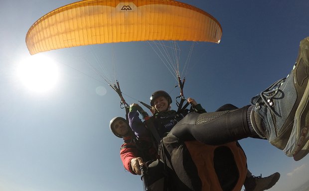 Paragliding in Ethiopia