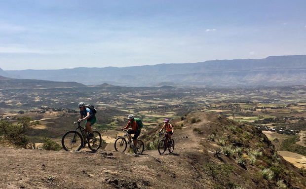 Mountain biking in Lalibela