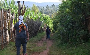 Short Community Hiking in Gurage Ethiopia