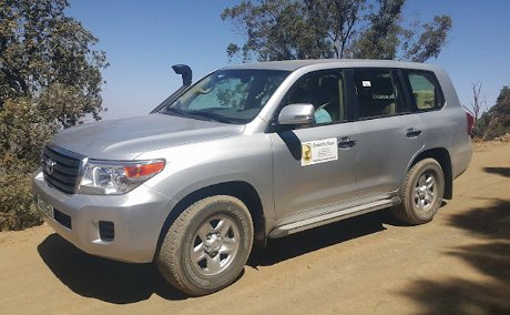 Toyota Land Cruiser V8 simien eco tours ethiopia