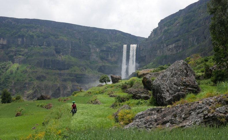 Zala Waterfall in North Shoa