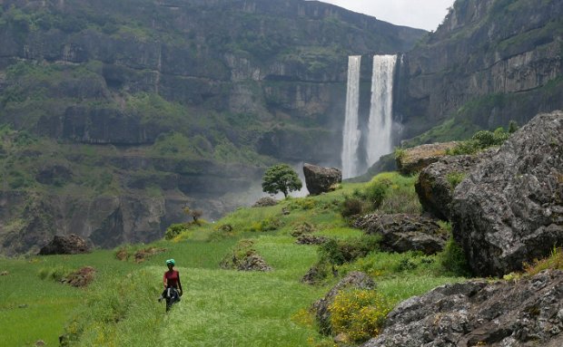 Zala Waterfall in North Shoa Zala Waterfall in North Shoa